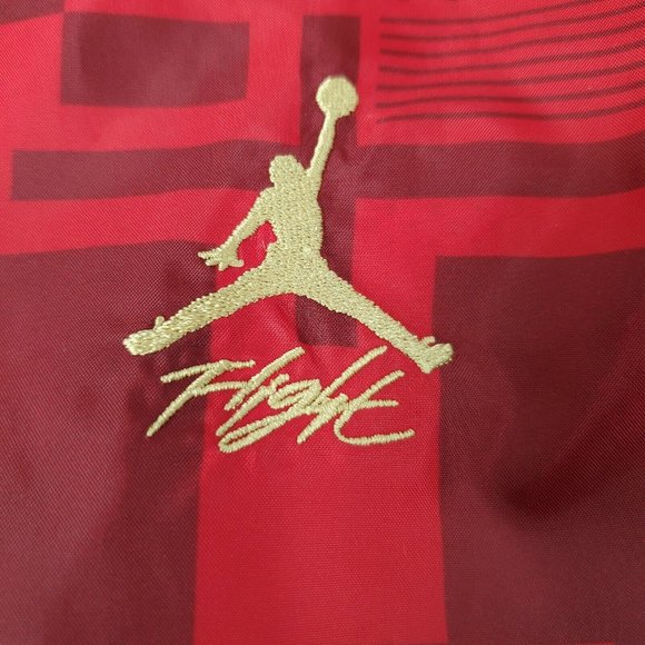 Air Jordan Flight Legacy FIBA Jacket Red/White/Blue CJ9082-451 Men’s Size XL NWT - Picture 4 of 11